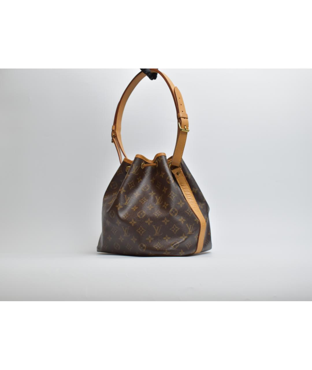 LOUIS VUITTON Коричневая сумка через плечо из канвы, фото 3