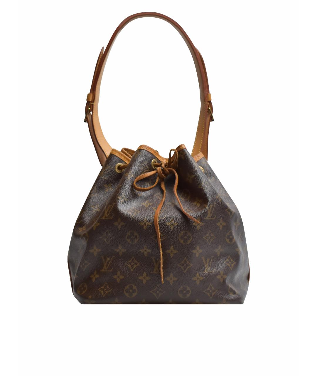 LOUIS VUITTON Коричневая сумка через плечо из канвы, фото 1