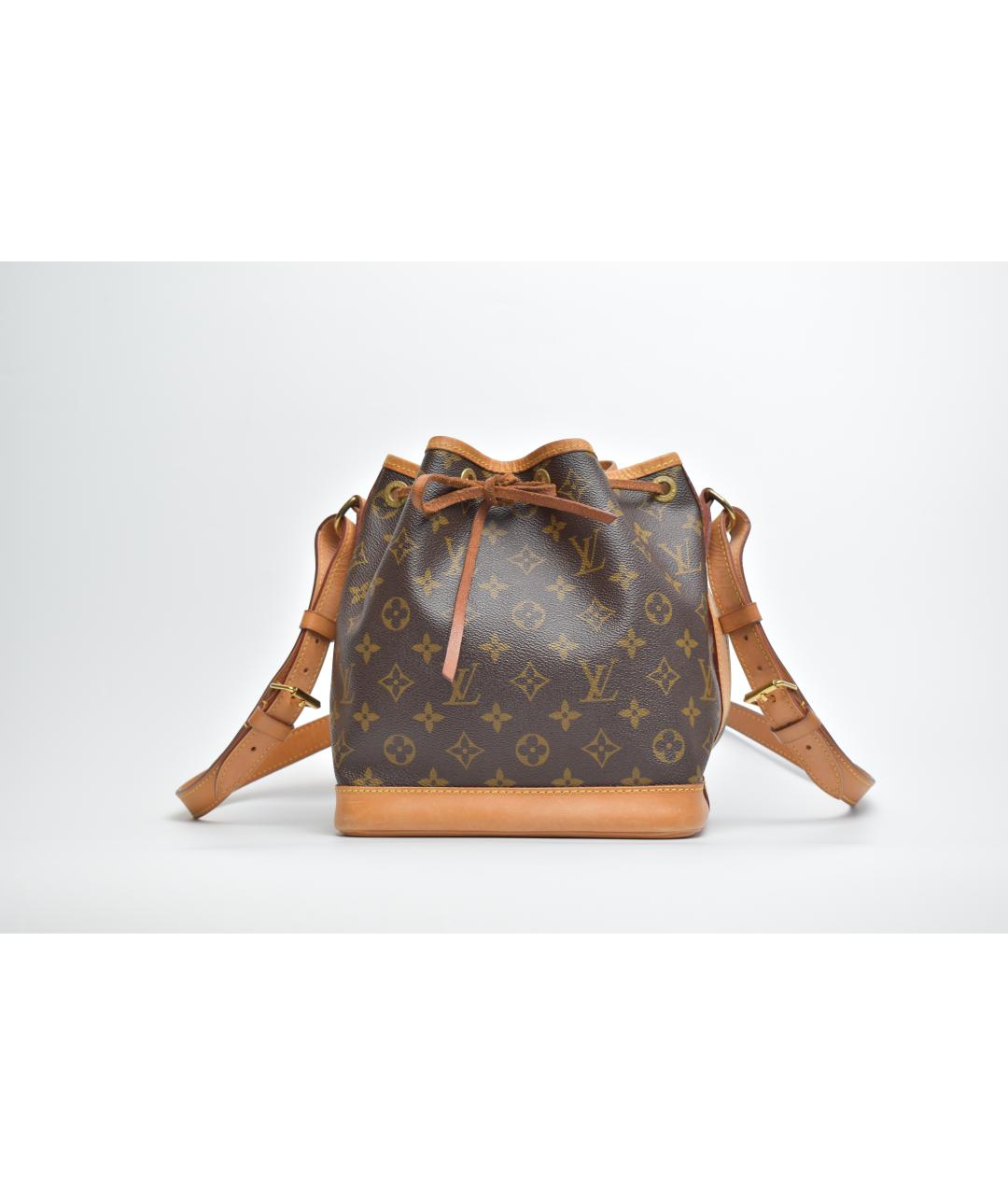 LOUIS VUITTON Коричневая сумка через плечо из канвы, фото 10