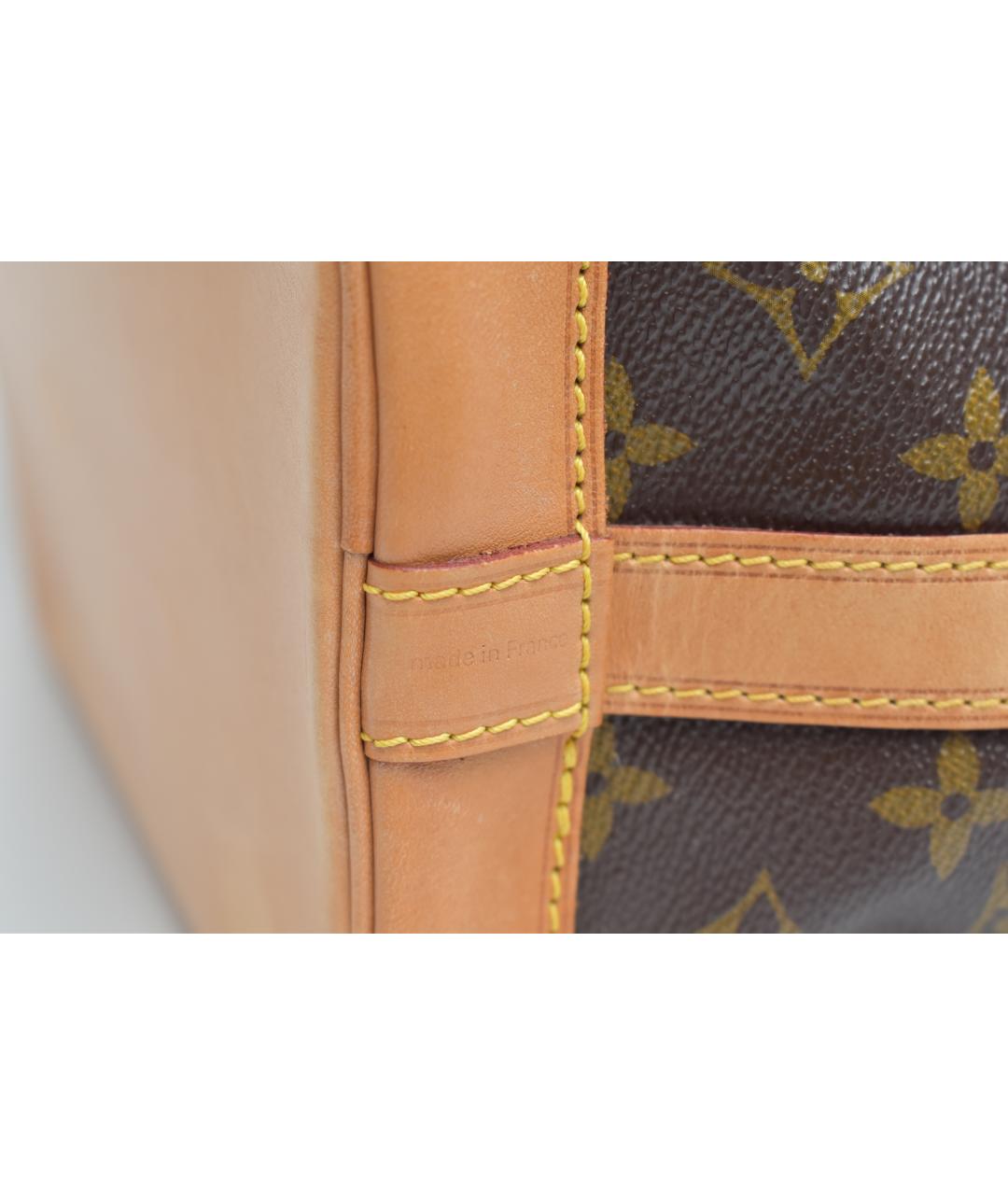 LOUIS VUITTON Коричневая сумка через плечо из канвы, фото 9