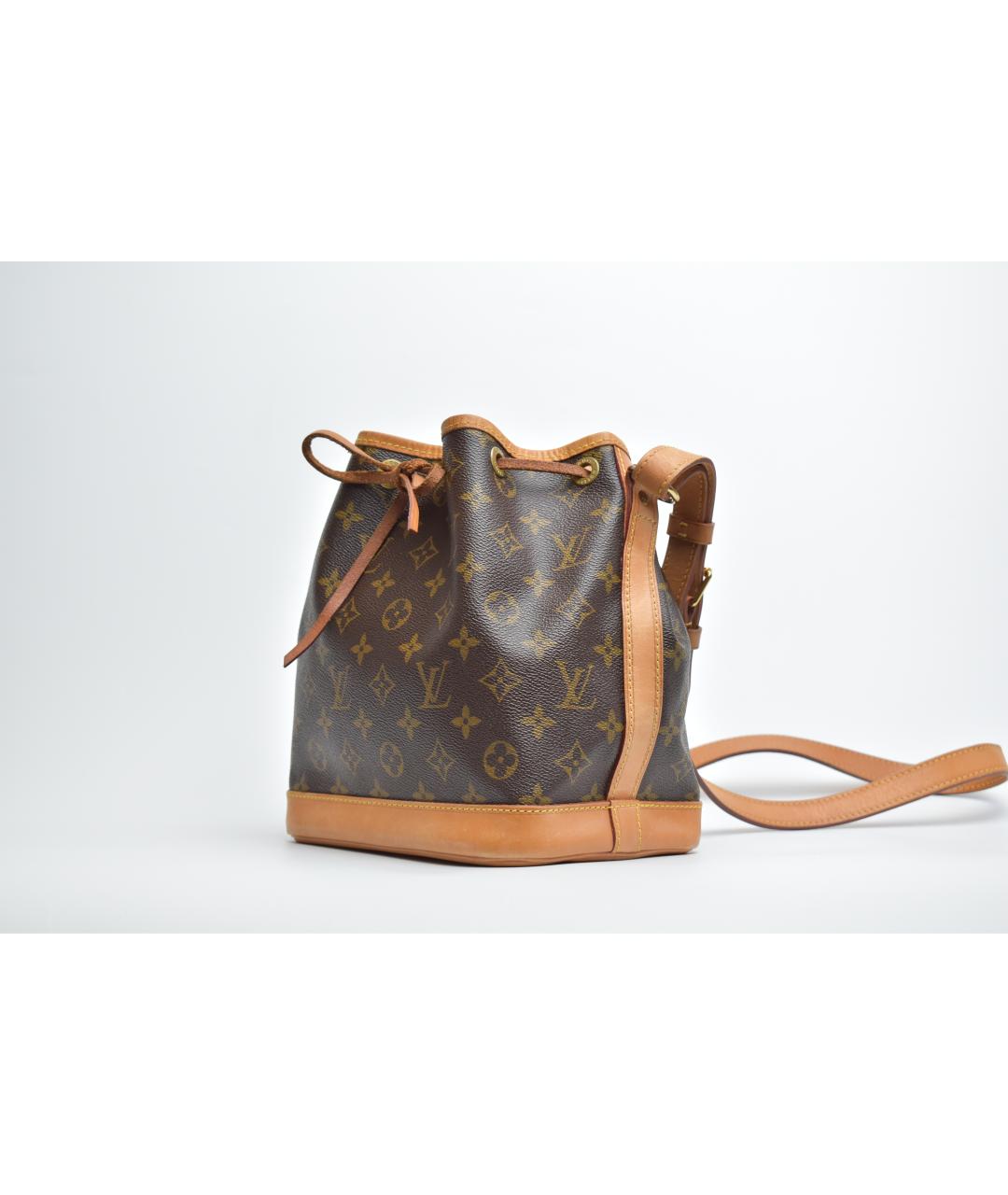 LOUIS VUITTON Коричневая сумка через плечо из канвы, фото 2