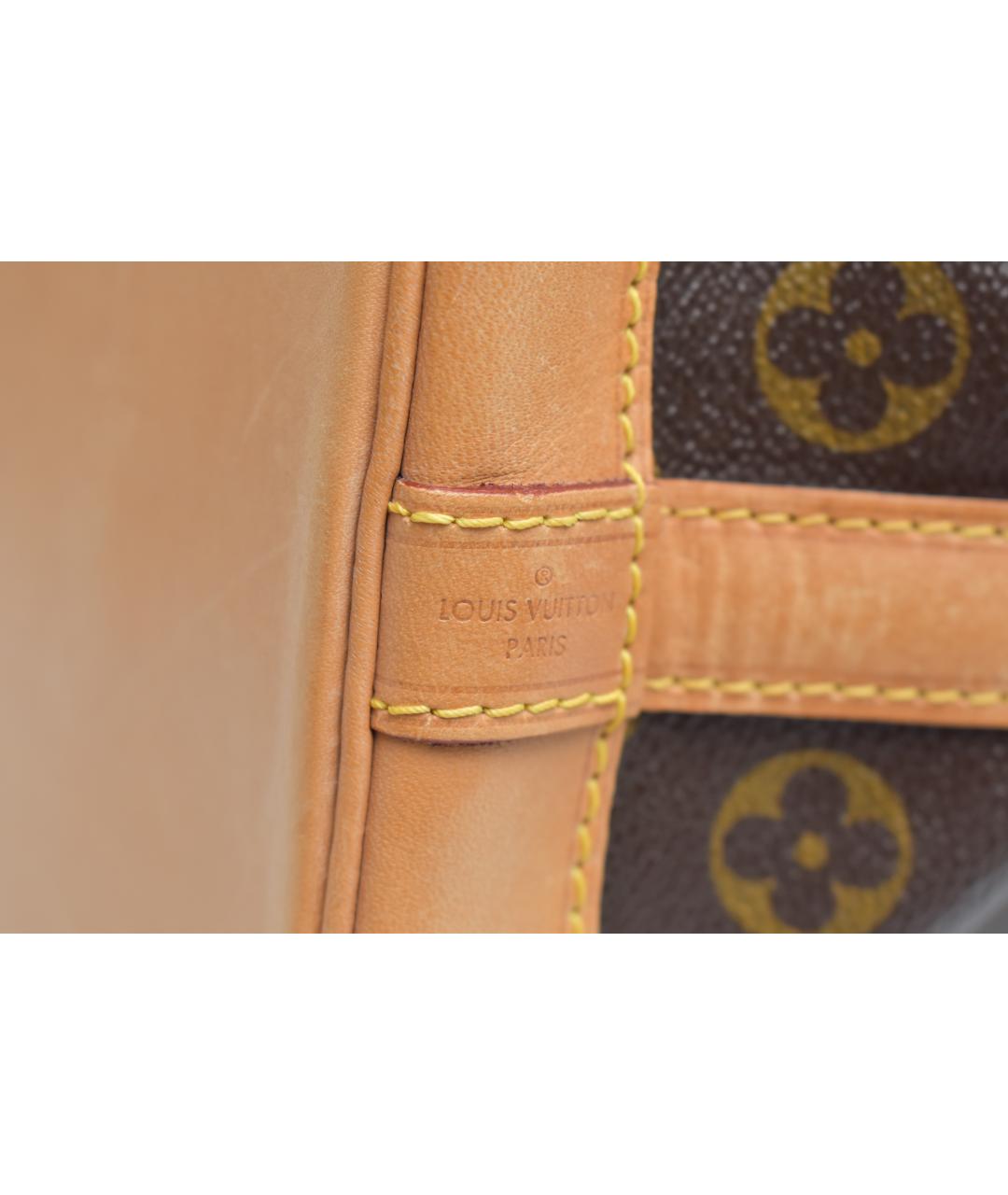 LOUIS VUITTON Коричневая сумка через плечо из канвы, фото 8