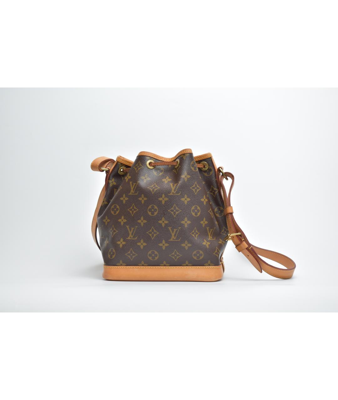 LOUIS VUITTON Коричневая сумка через плечо из канвы, фото 3