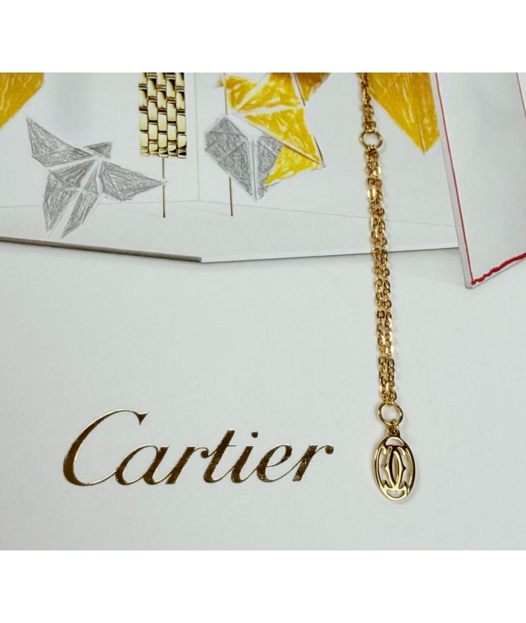CARTIER Золотое колье из желтого золота, фото 6