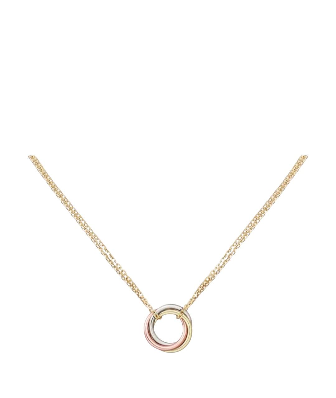 CARTIER Золотое колье из желтого золота, фото 1