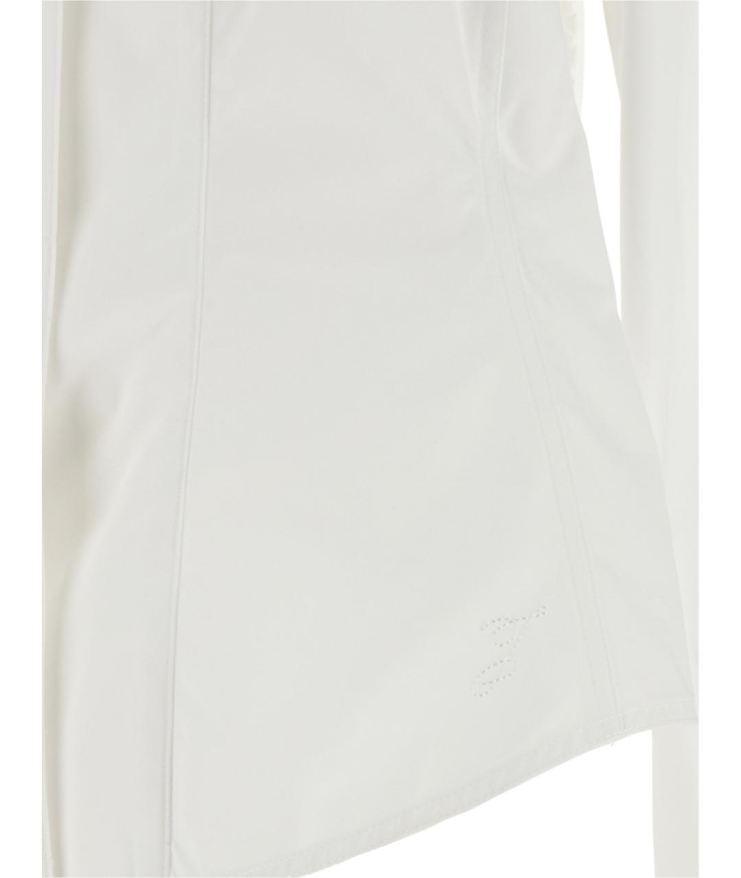 JACQUEMUS Белая хлопковая блузы, фото 5