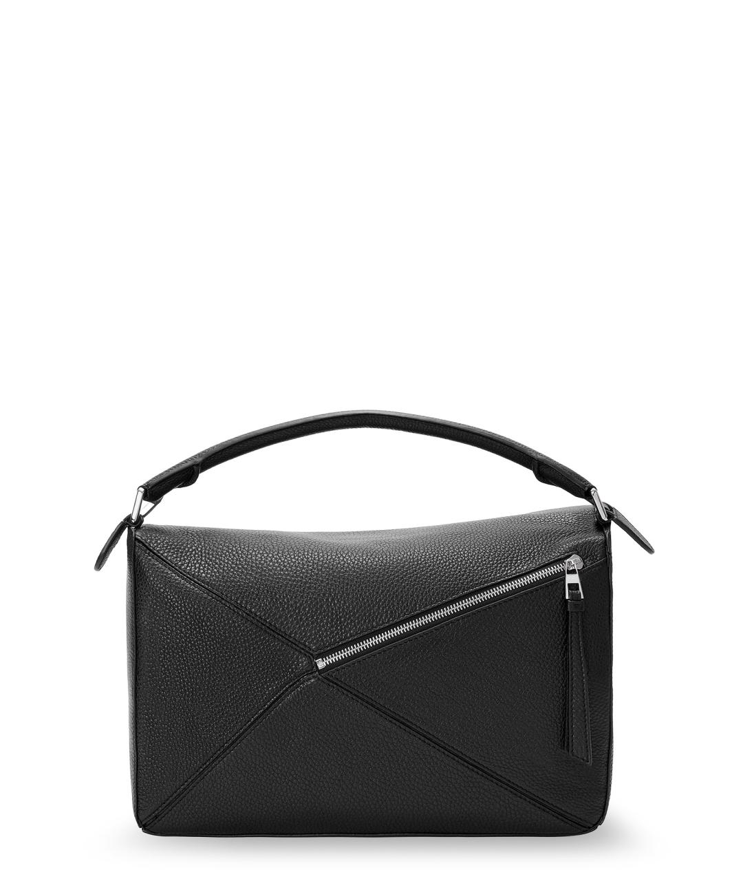 LOEWE Черная кожаная сумка на плечо, фото 2