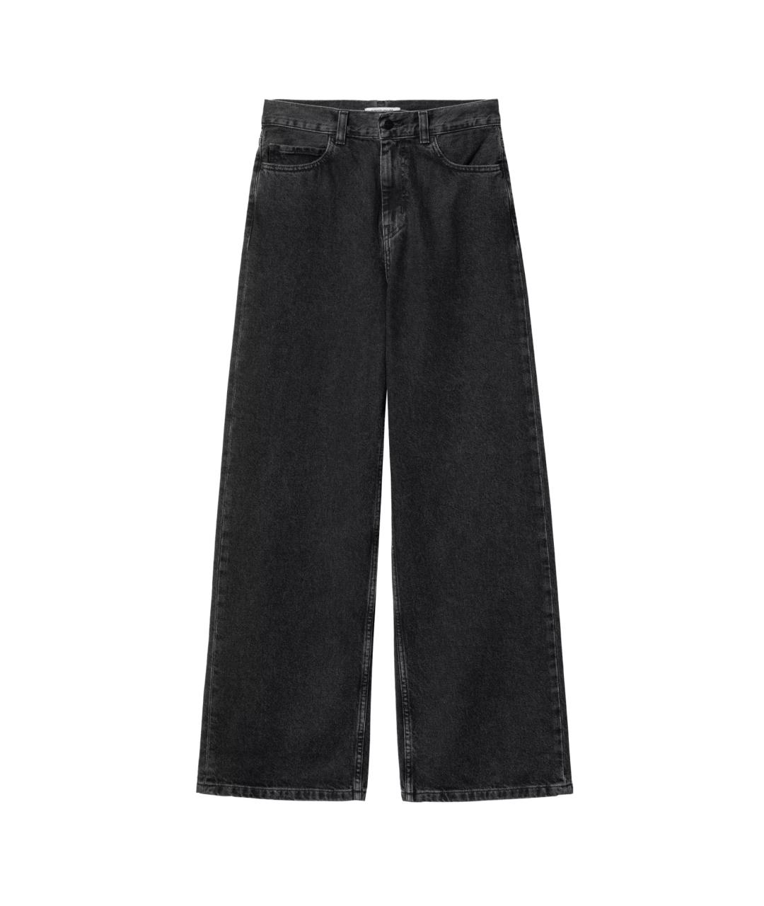 CARHARTT WIP Черные хлопковые прямые джинсы, фото 1