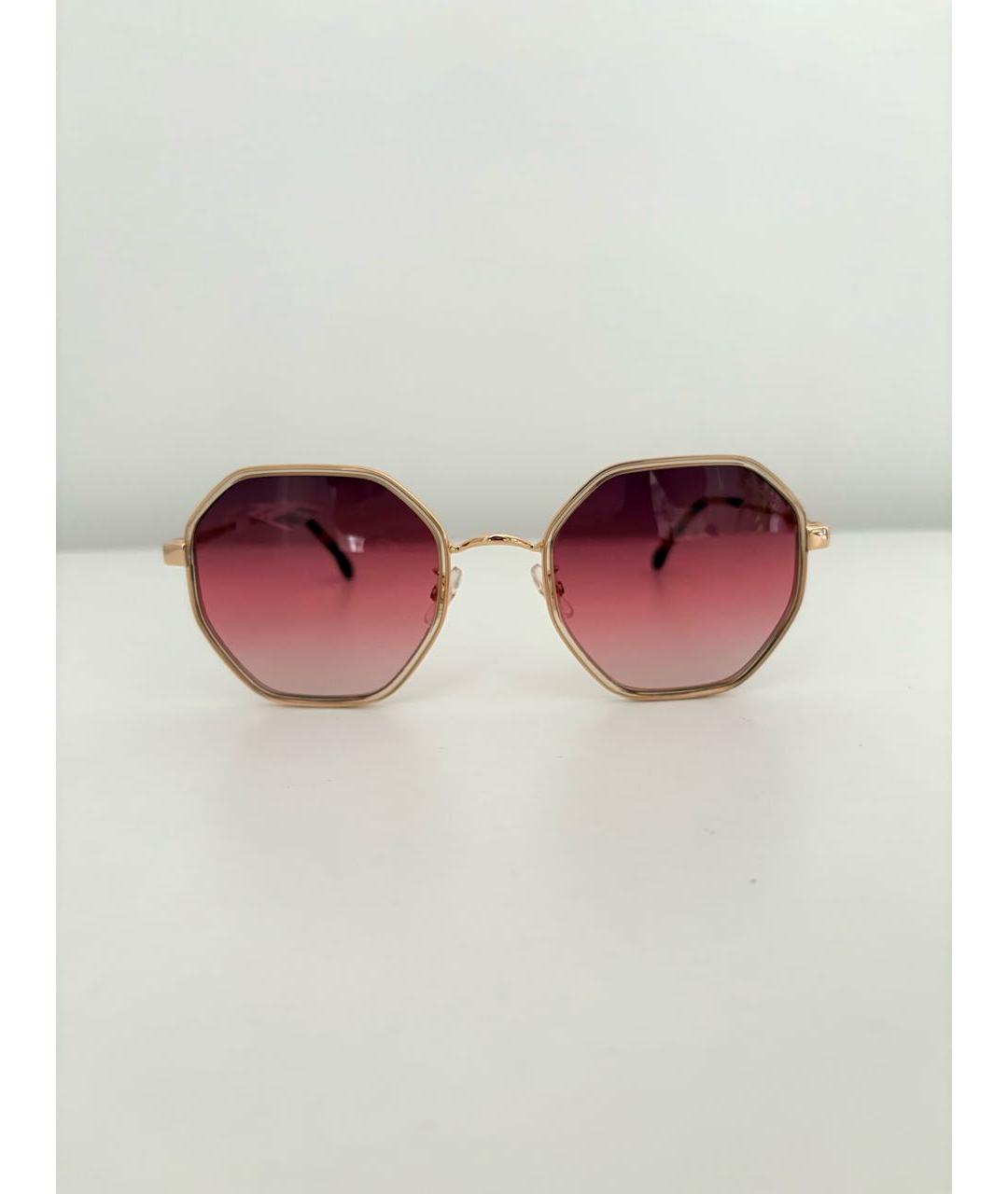 Carrera Розовые металлические солнцезащитные очки, фото 2