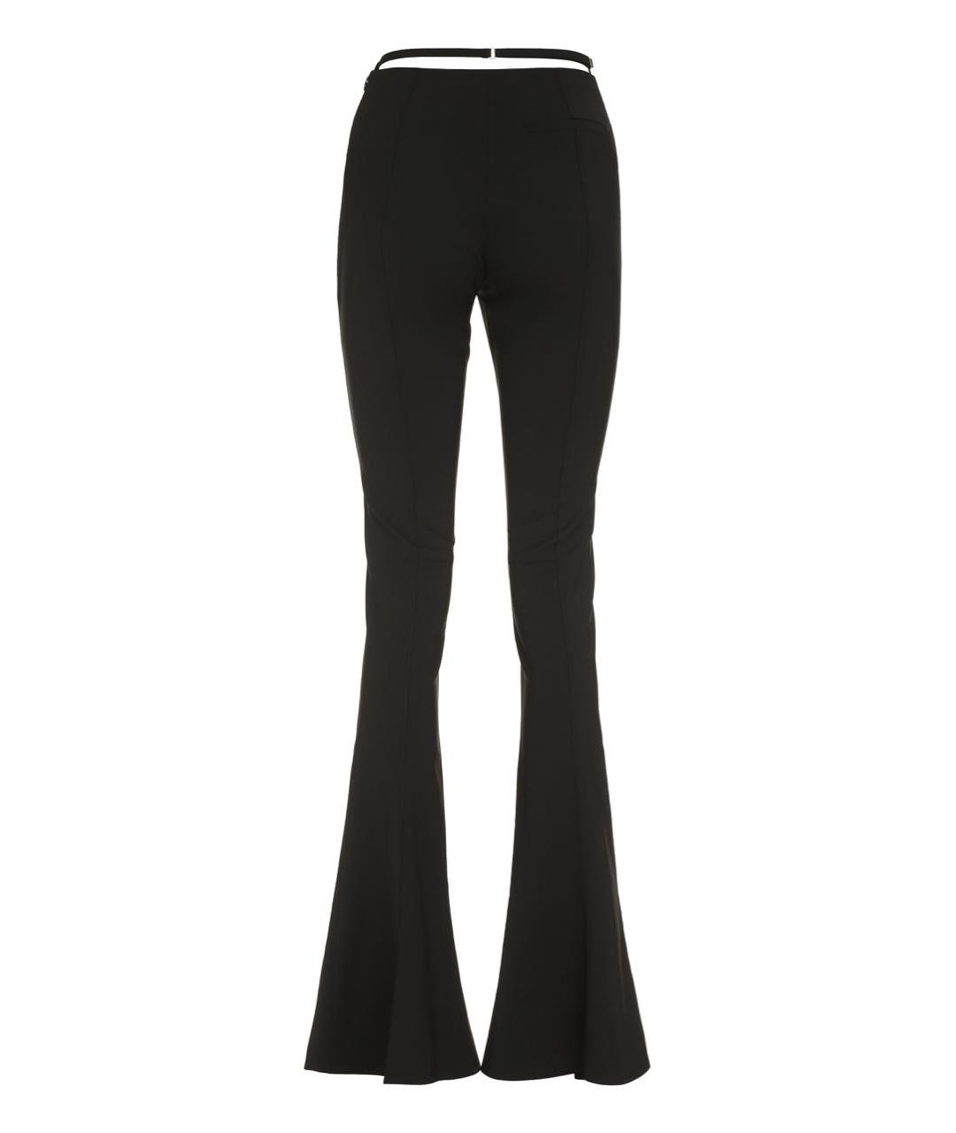 JACQUEMUS Черные шерстяные брюки узкие, фото 1