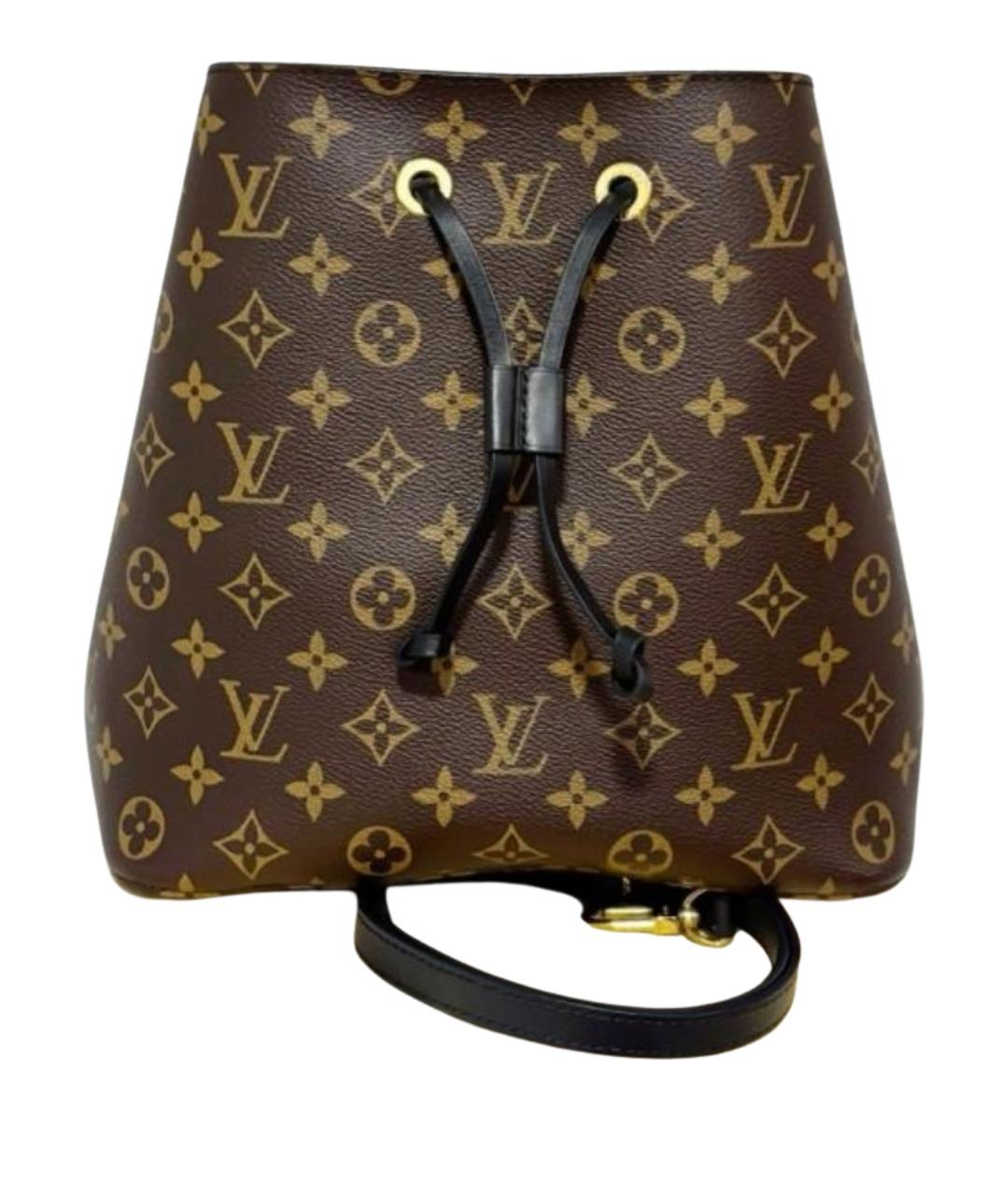 LOUIS VUITTON Коричневая сумка через плечо из канвы, фото 1