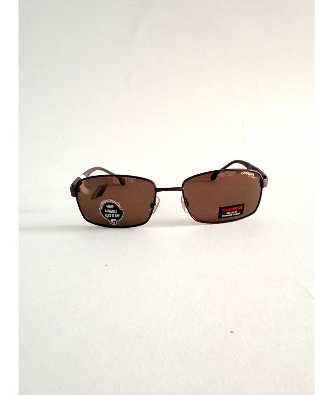 Carrera Коричневые металлические солнцезащитные очки, фото 4