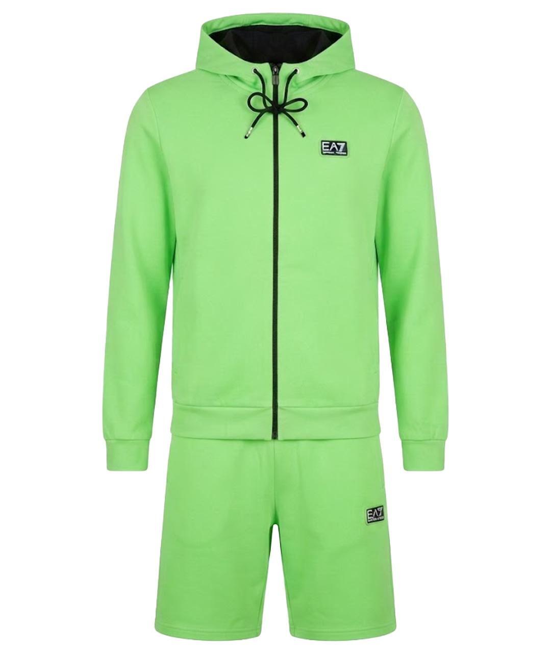 EMPORIO ARMANI Салатовый полиэстеровый спортивные костюмы, фото 1
