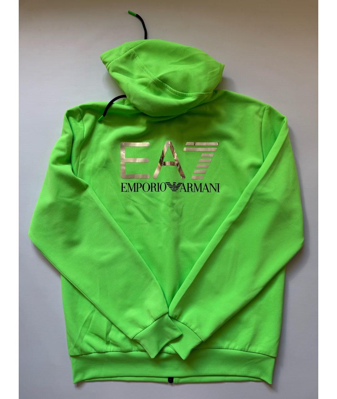 EMPORIO ARMANI Салатовый полиэстеровый спортивные костюмы, фото 5