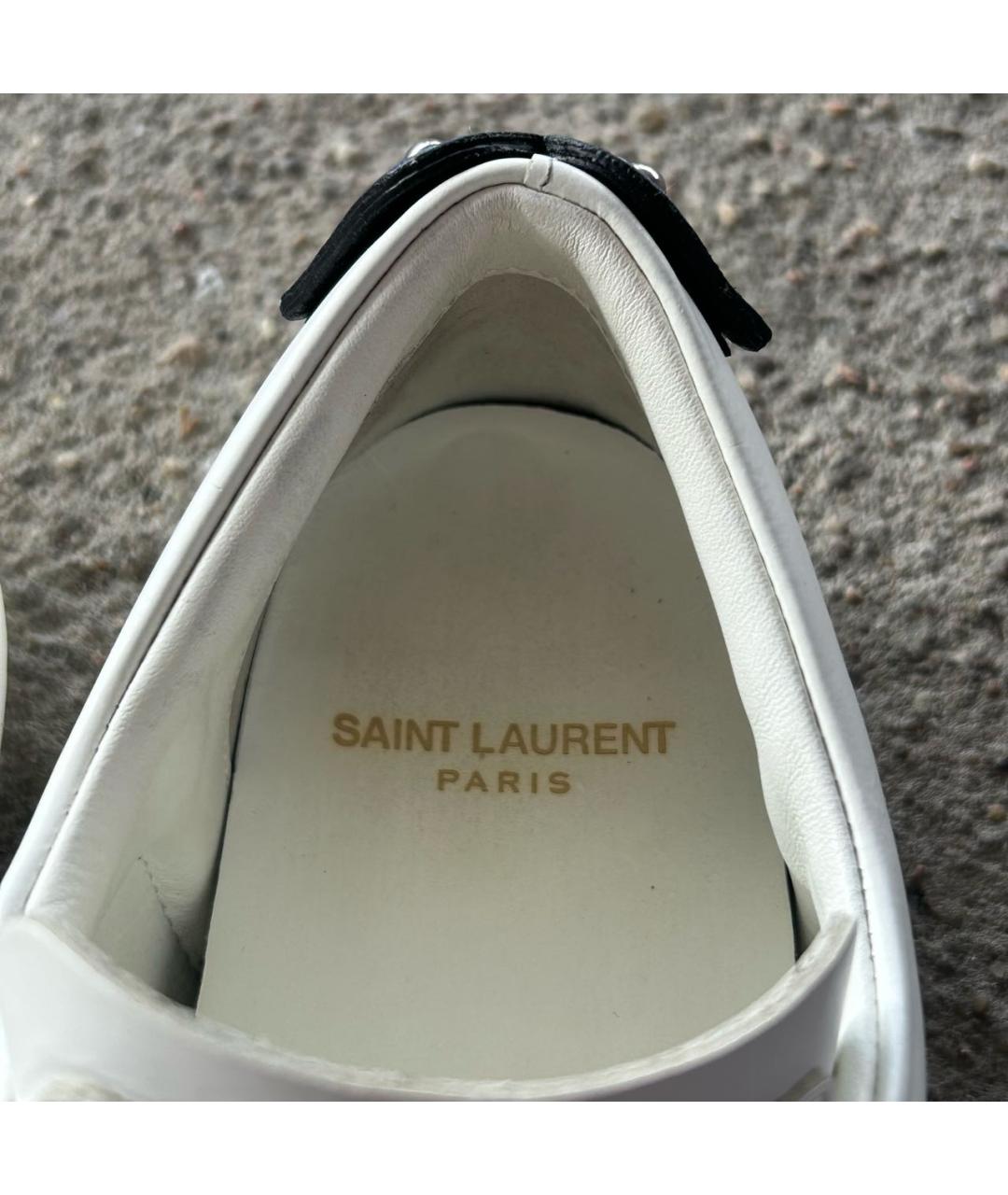 SAINT LAURENT Мульти кожаные кеды, фото 3