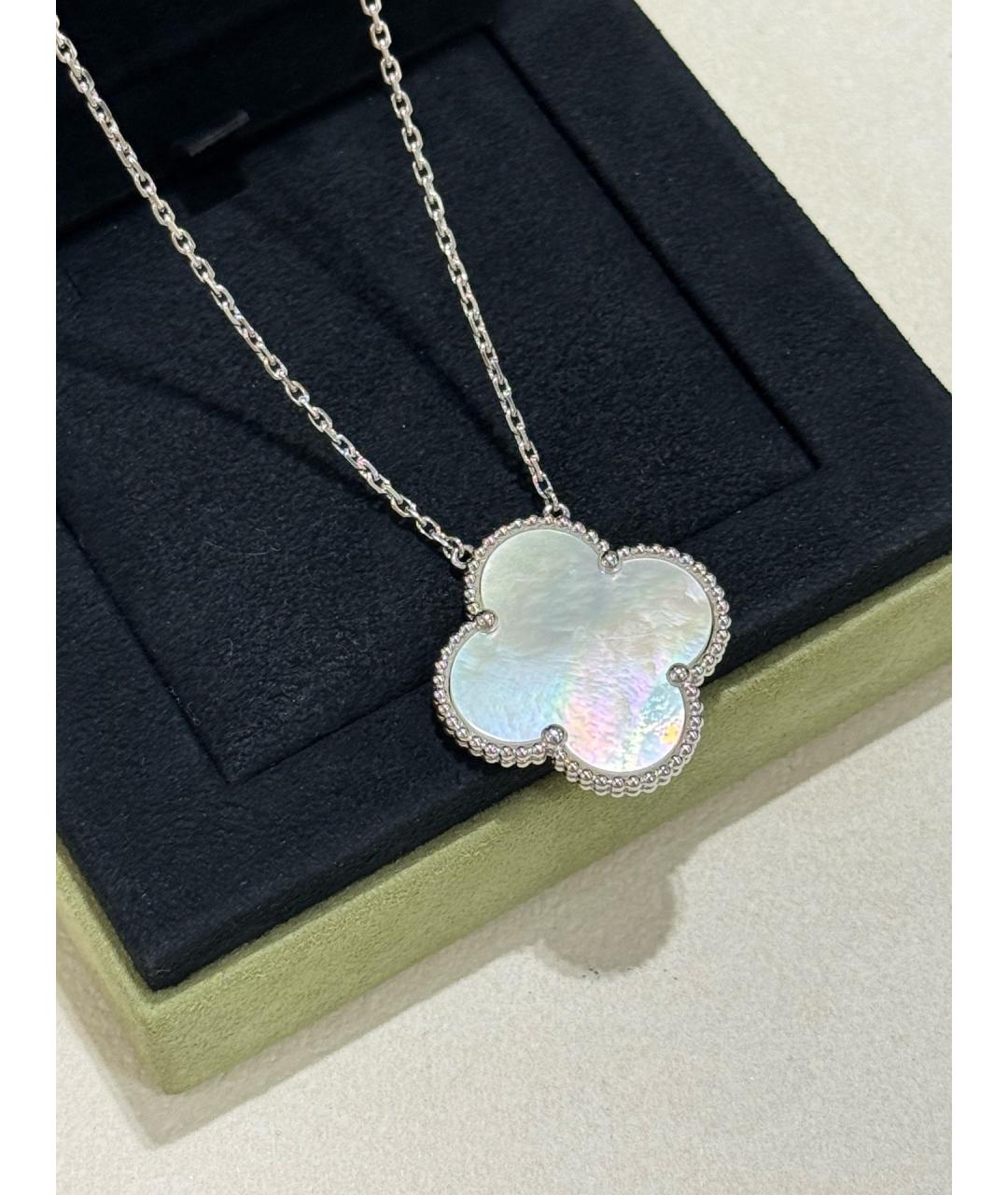 VAN CLEEF & ARPELS Серебряное колье из белого золота, фото 6