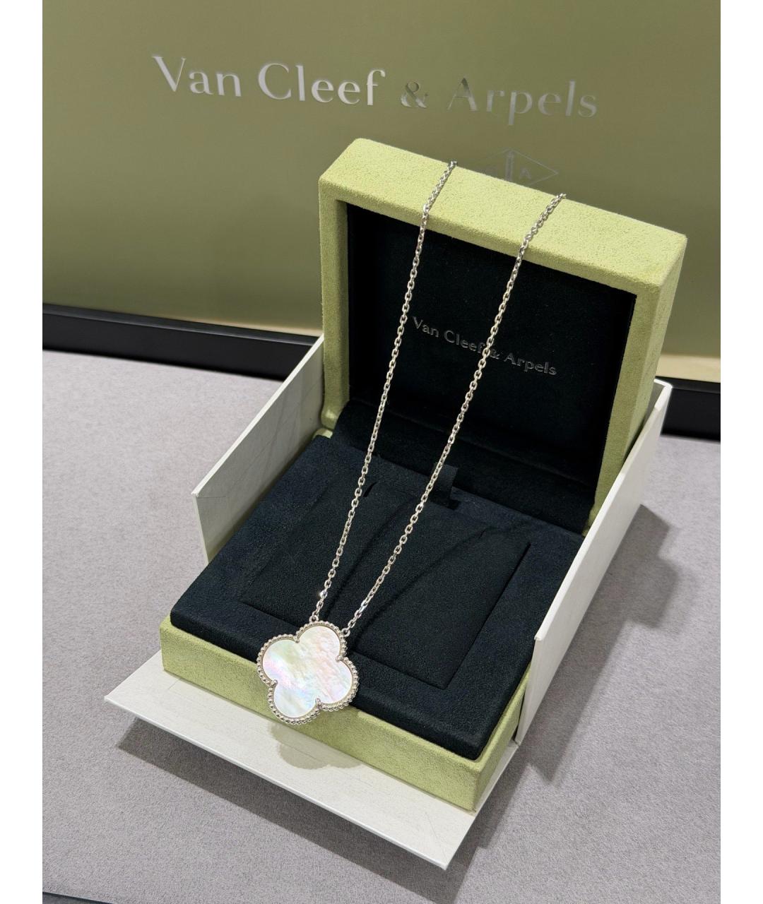 VAN CLEEF & ARPELS Серебряное колье из белого золота, фото 2