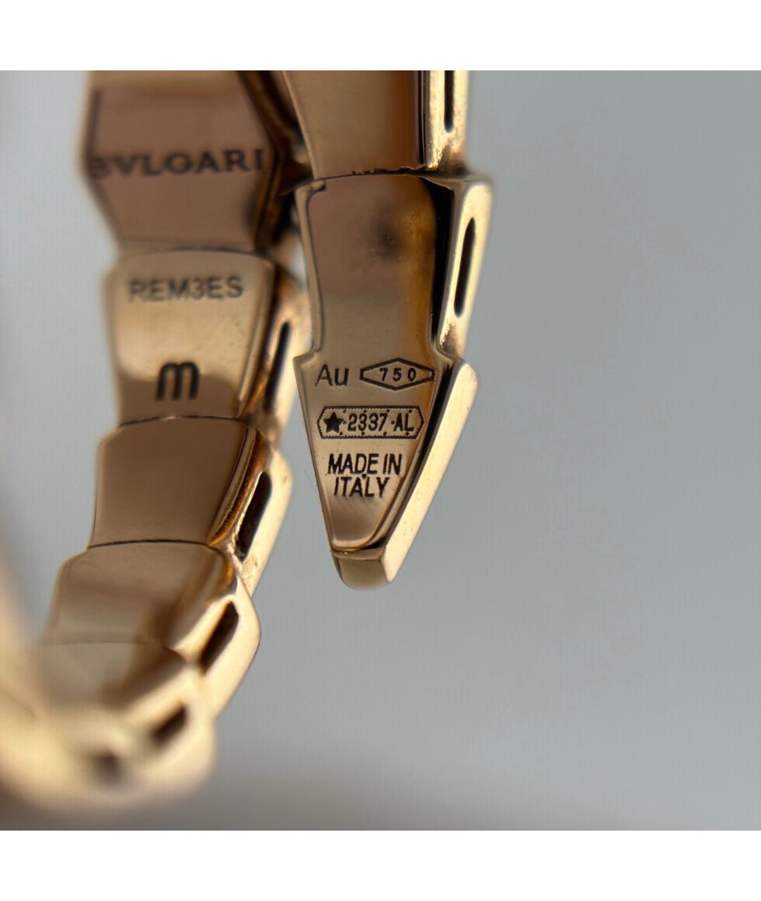 BVLGARI Золотое кольцо из розового золота, фото 7