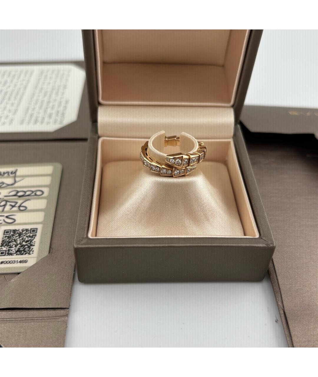 BVLGARI Золотое кольцо из розового золота, фото 3