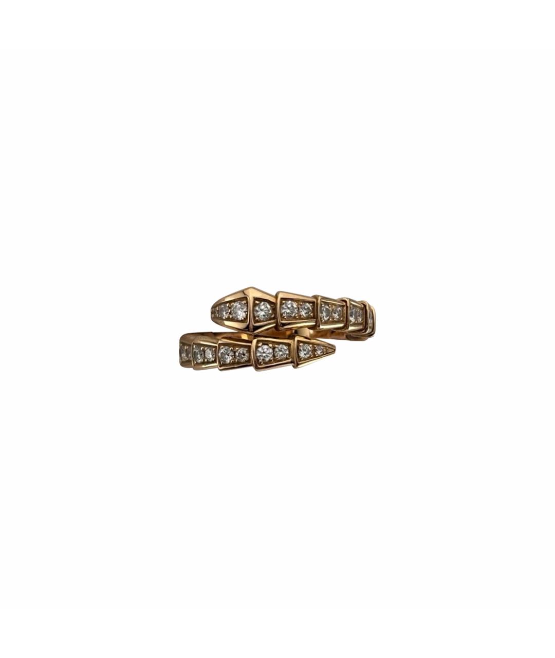 BVLGARI Золотое кольцо из розового золота, фото 1