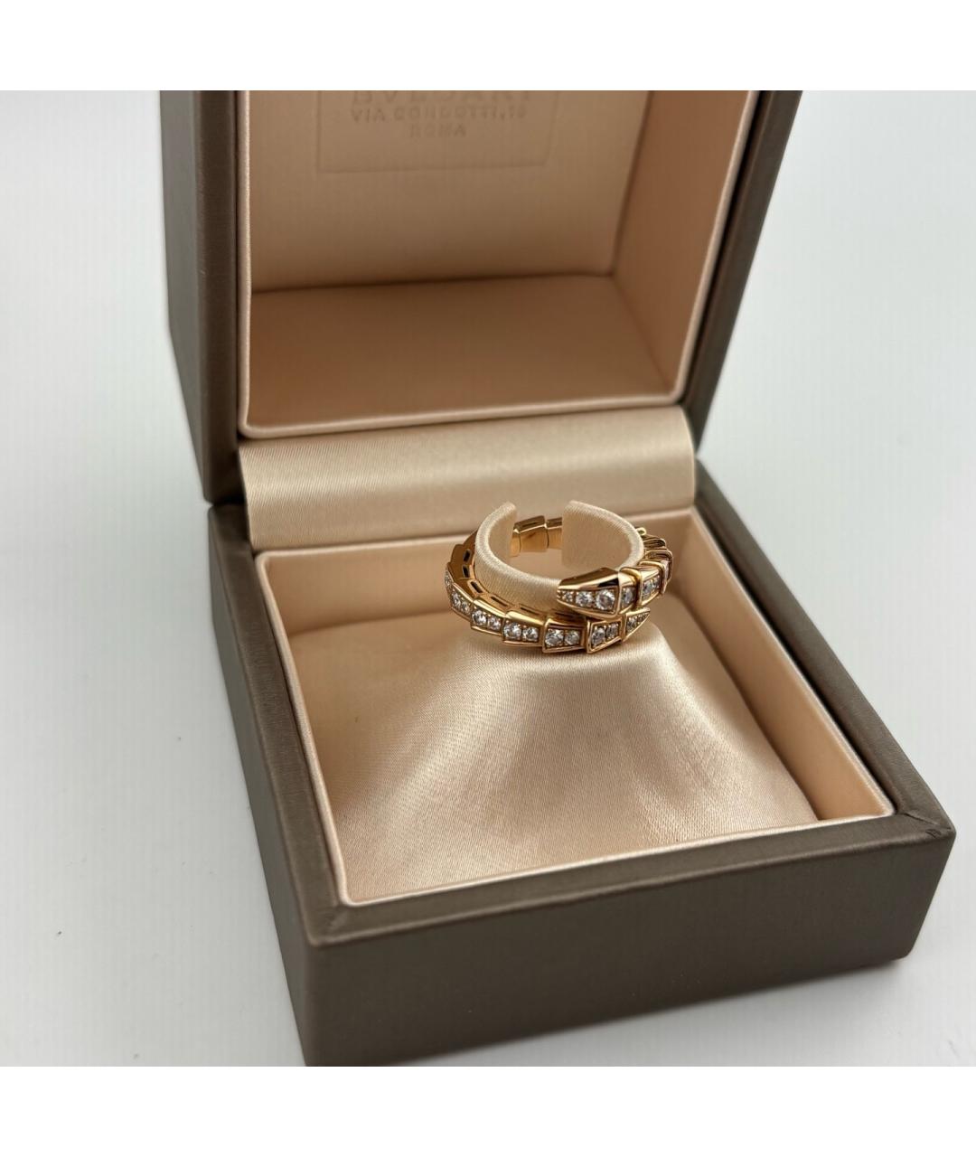 BVLGARI Золотое кольцо из розового золота, фото 8