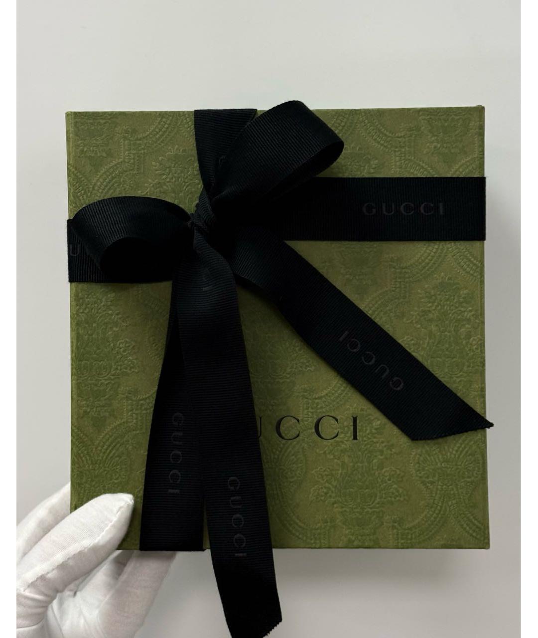 GUCCI Коричневый полиуретановый кардхолдер, фото 7