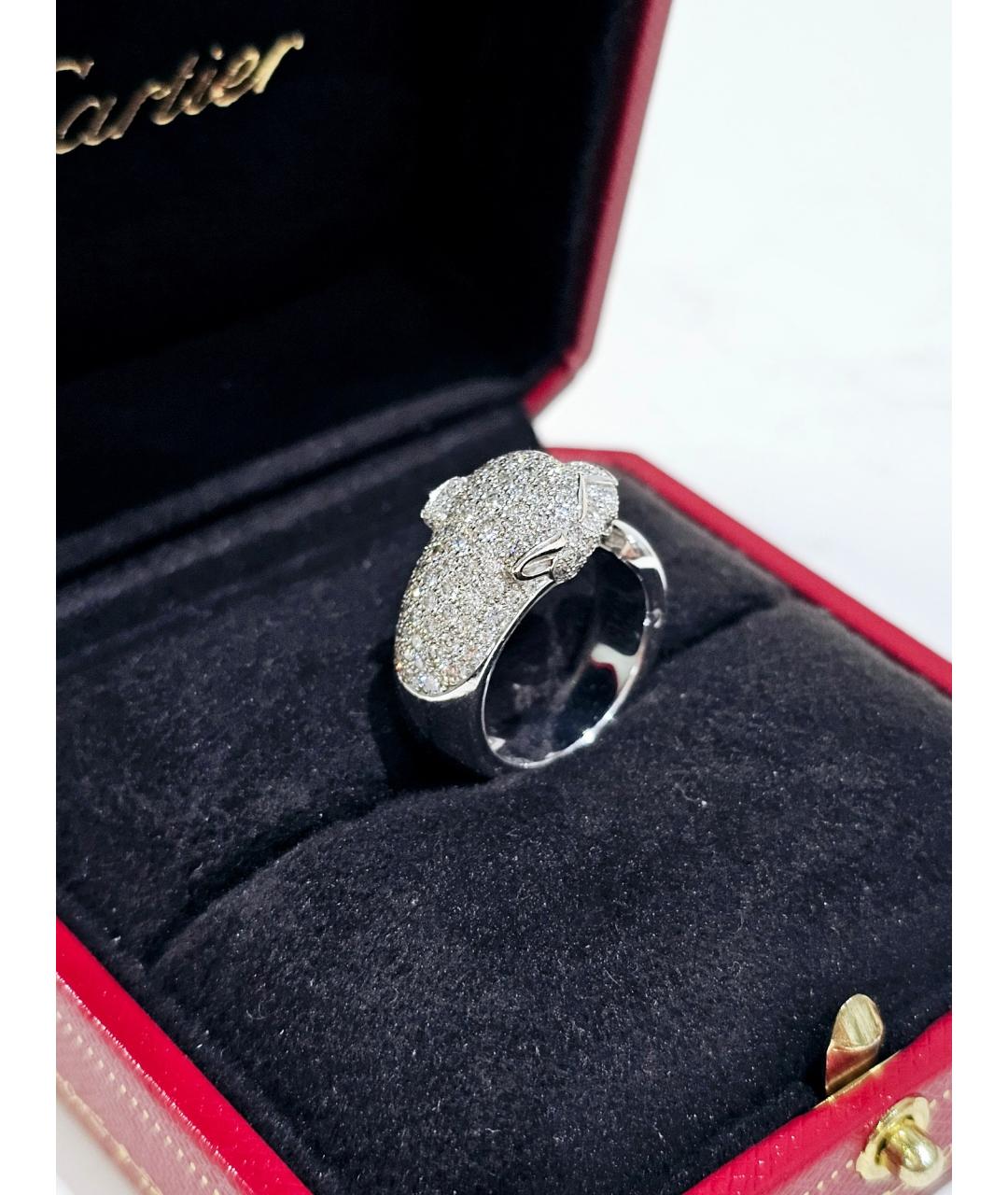 CARTIER Серебряное кольцо из белого золота, фото 3