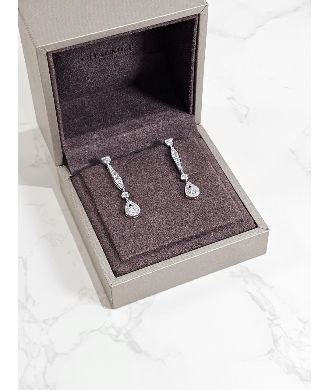 CHAUMET Серебряные серьги из белого золота, фото 2