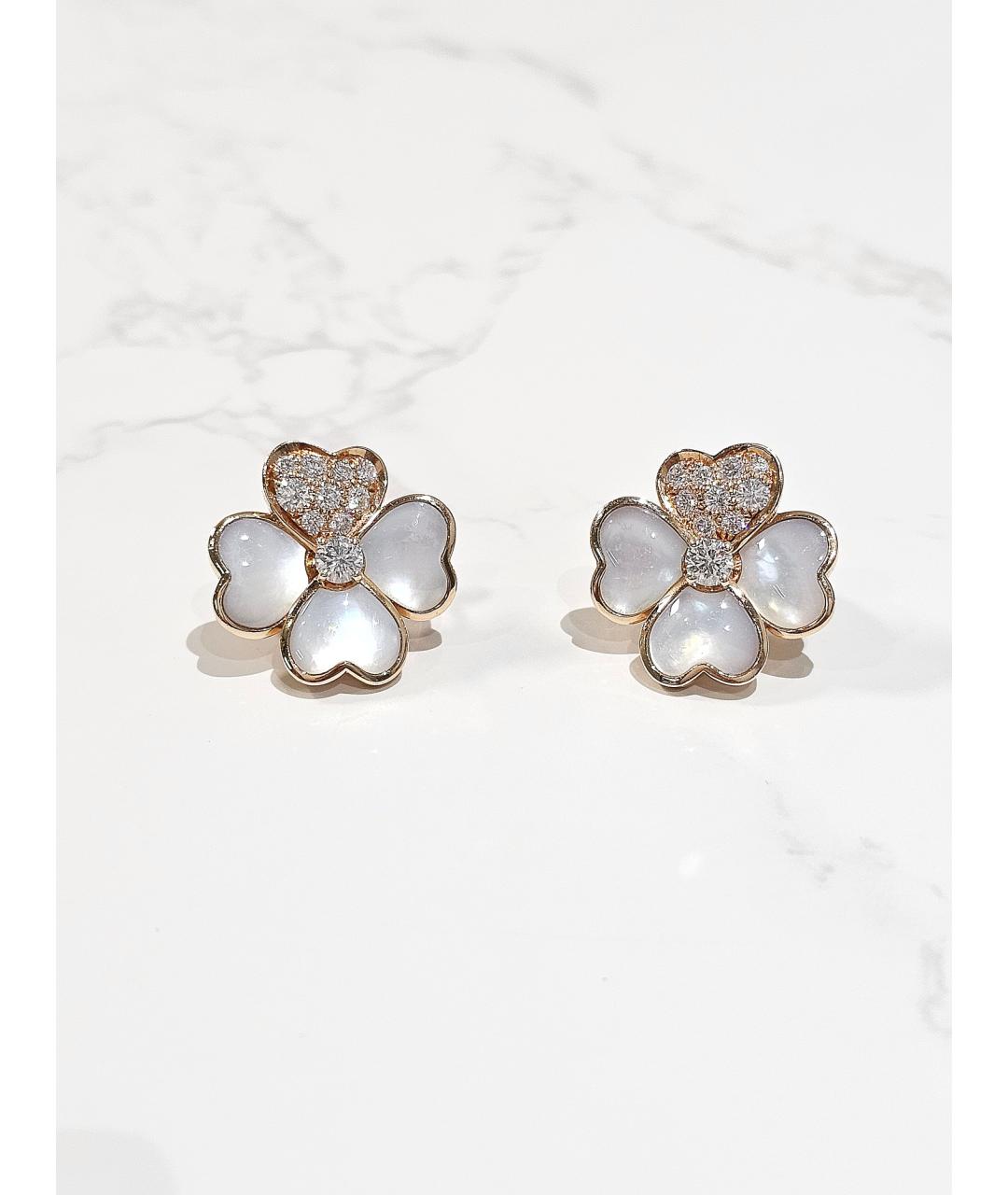 VAN CLEEF & ARPELS Золотые серьги из желтого золота, фото 3