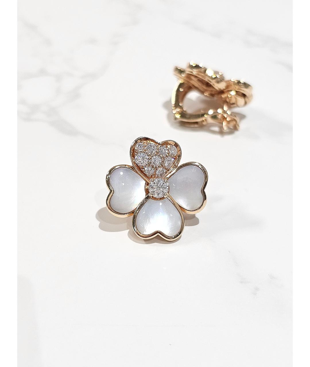 VAN CLEEF & ARPELS Золотые серьги из желтого золота, фото 2