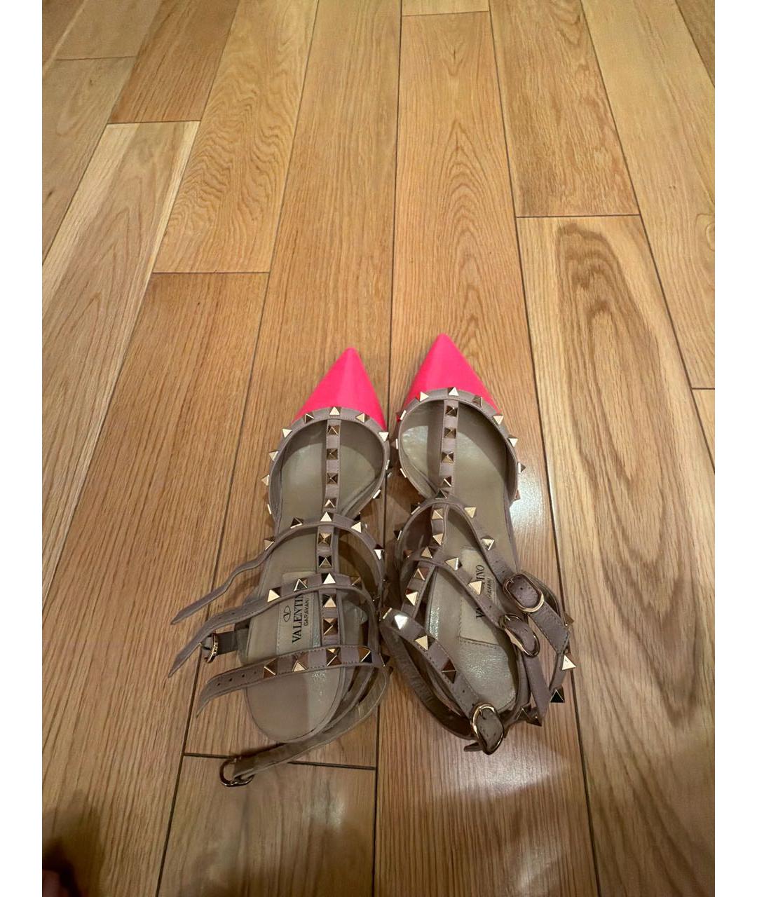 VALENTINO Фуксия туфли из лакированной кожи, фото 3