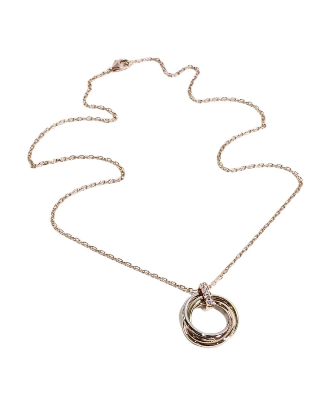 CARTIER Золотое колье из желтого золота, фото 1