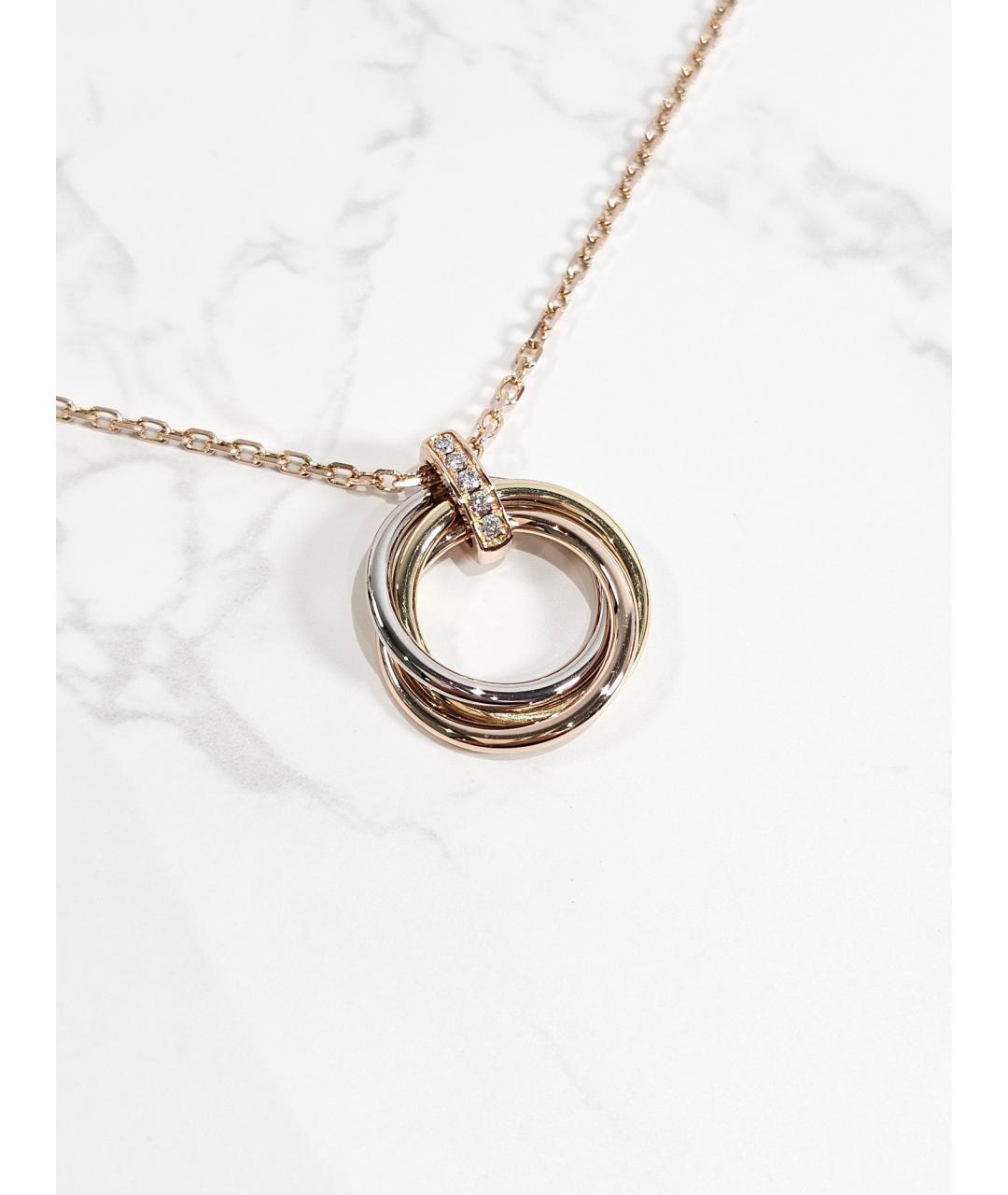 CARTIER Золотое колье из желтого золота, фото 2