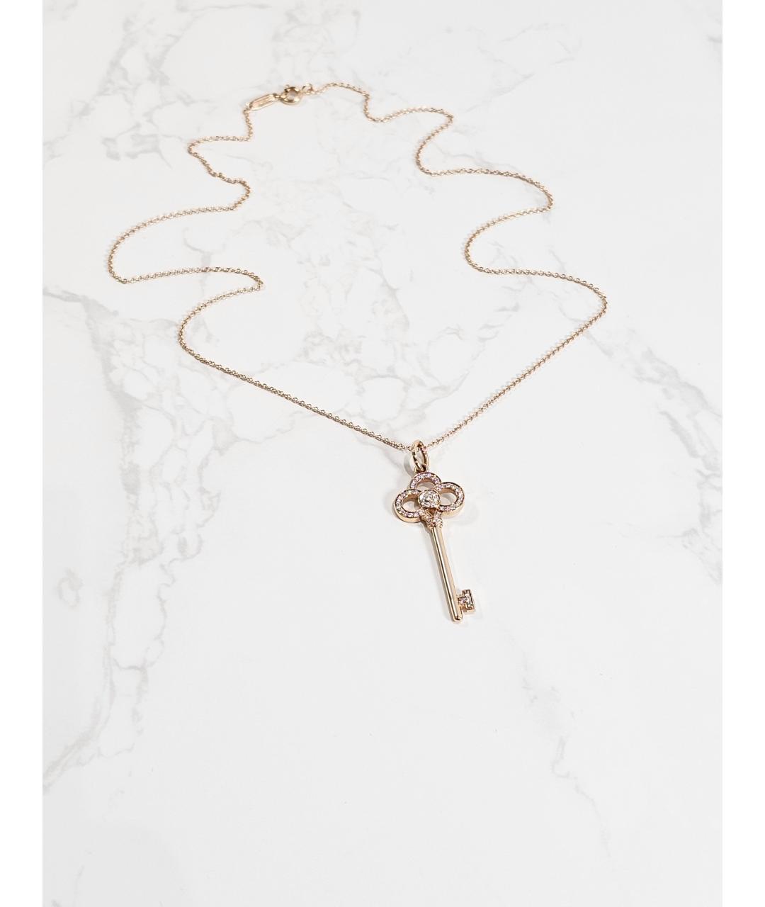 TIFFANY&CO Золотое колье из розового золота, фото 5
