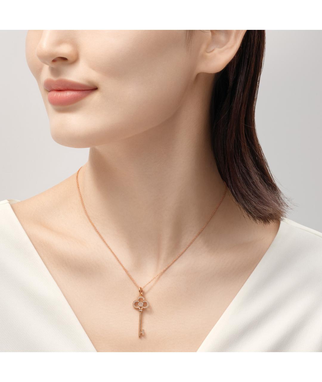 TIFFANY&CO Золотое колье из розового золота, фото 4