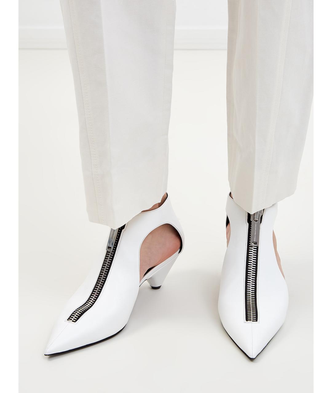 STELLA MCCARTNEY Белые ботильоны, фото 2