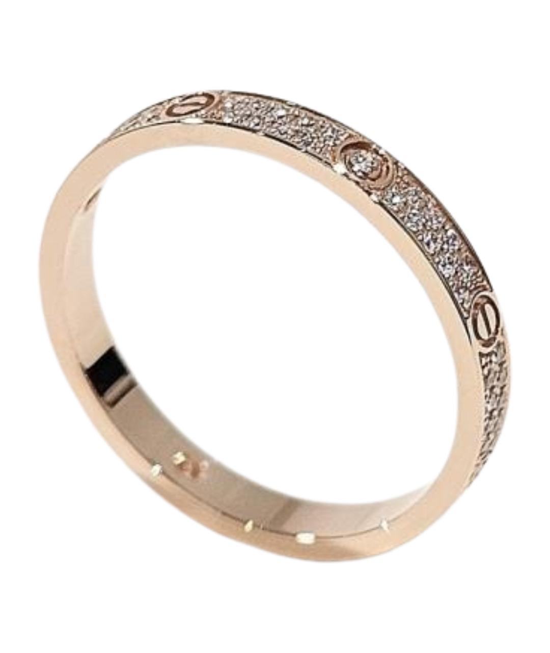 CARTIER Золотое кольцо из розового золота, фото 1