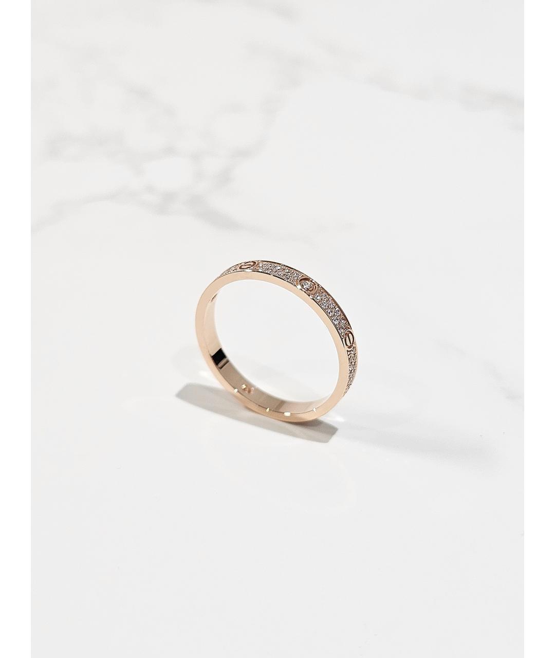CARTIER Золотое кольцо из розового золота, фото 3