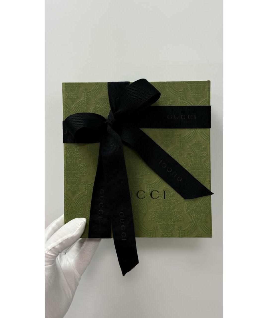 GUCCI Бежевый полиуретановый кардхолдер, фото 6
