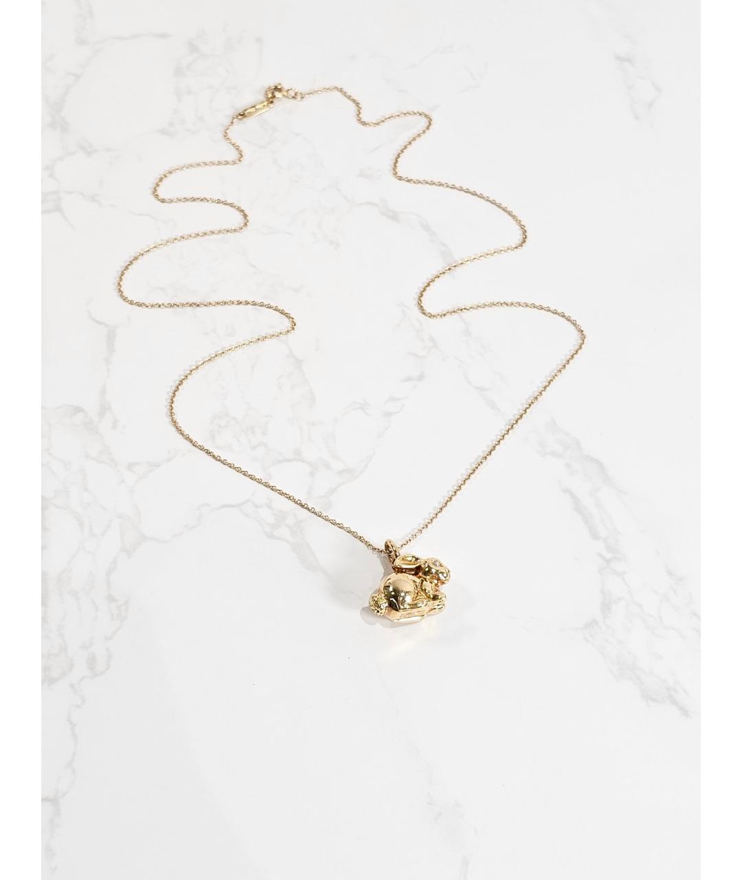 TIFFANY&CO Золотое колье из желтого золота, фото 3