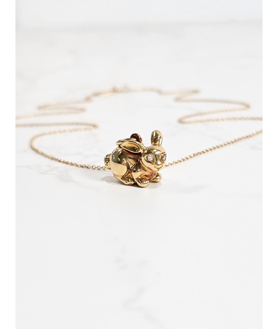TIFFANY&CO Золотое колье из желтого золота, фото 2