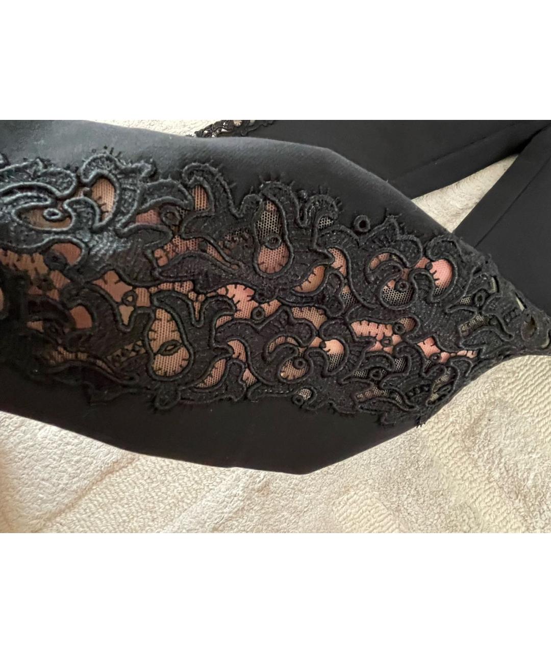 STELLA MCCARTNEY Черные шерстяные брюки узкие, фото 3