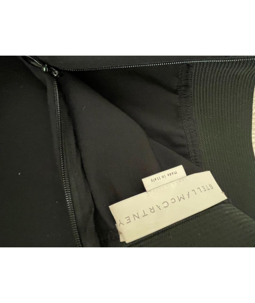 STELLA MCCARTNEY Черные шерстяные брюки узкие, фото 4