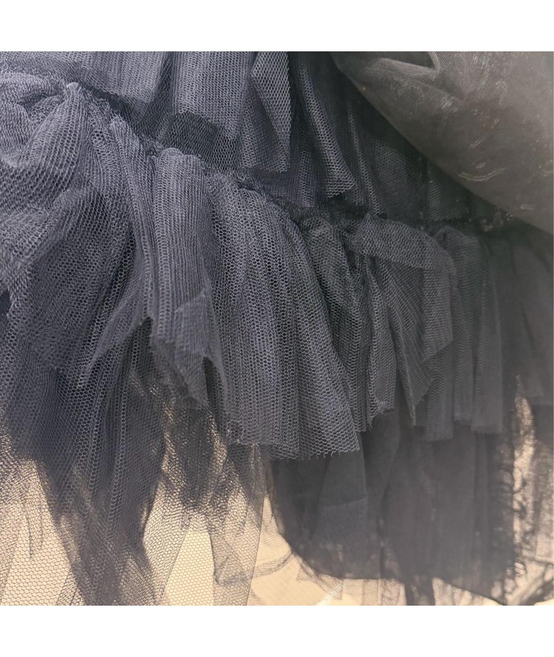 SIMONE ROCHA Черная юбка миди, фото 7