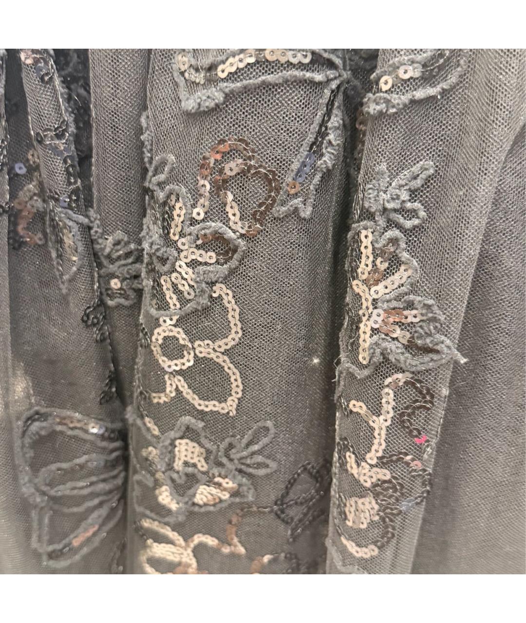 SIMONE ROCHA Черная юбка миди, фото 6