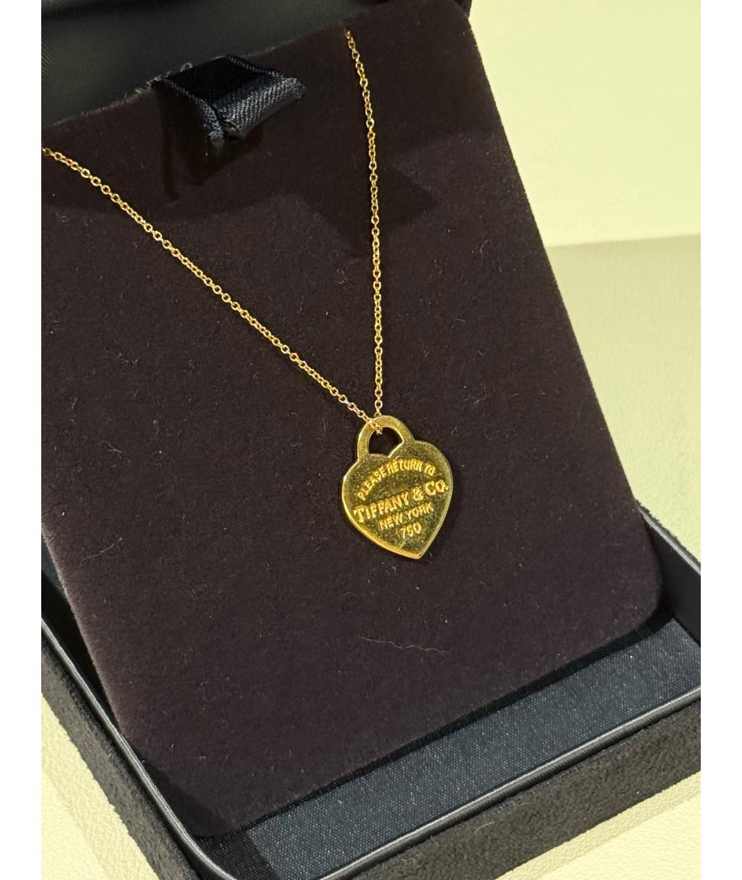 TIFFANY&CO Золотое колье из розового золота, фото 3