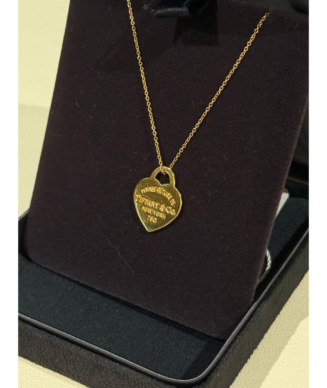 TIFFANY&CO Золотое колье из розового золота, фото 5