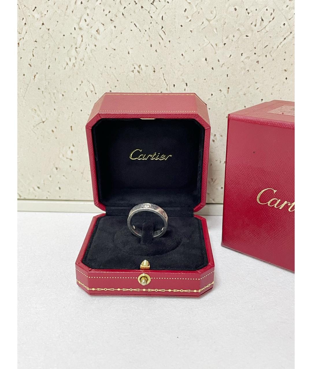 CARTIER Серебряное кольцо из белого золота, фото 2