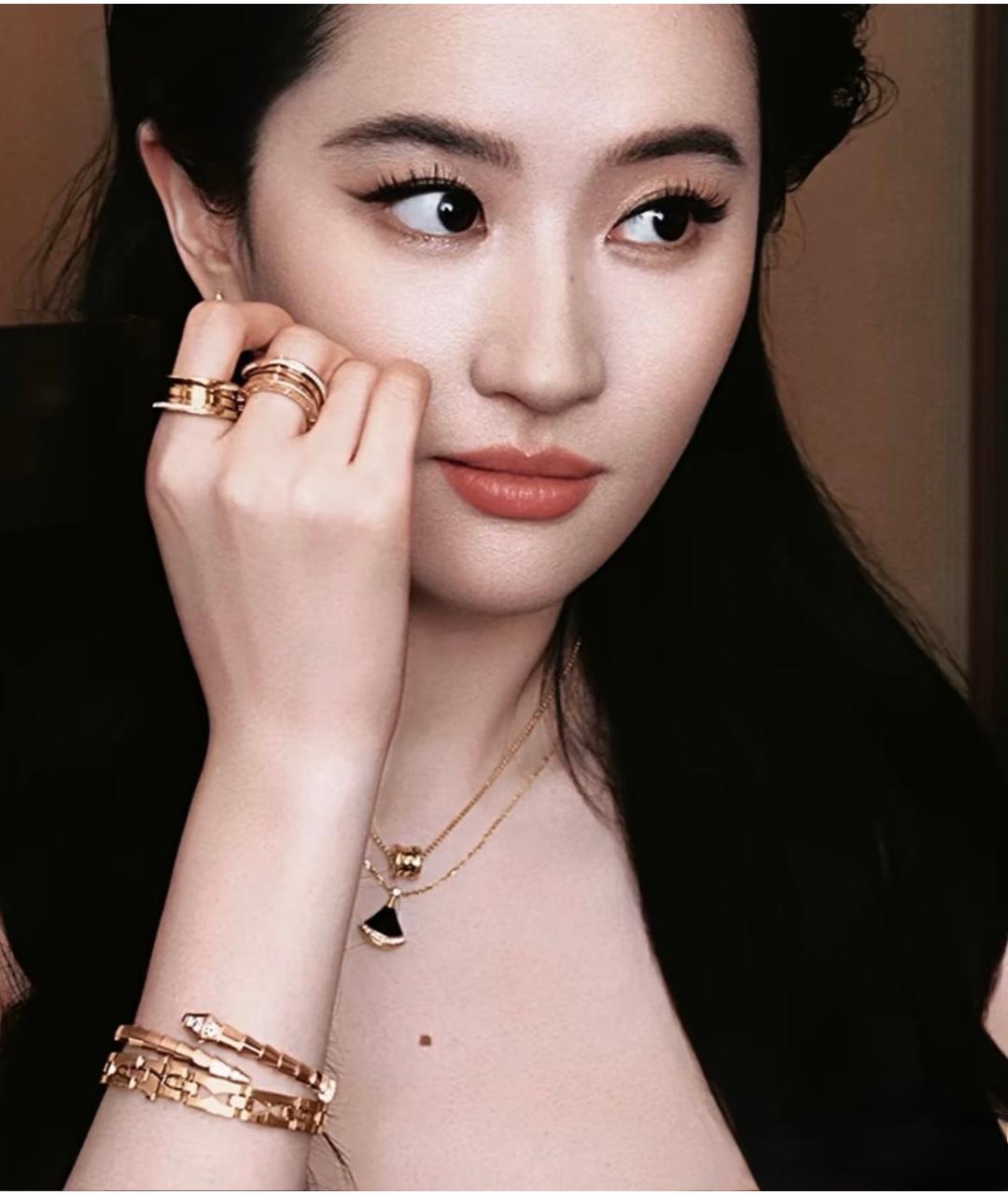 BVLGARI Золотое колье из розового золота, фото 8