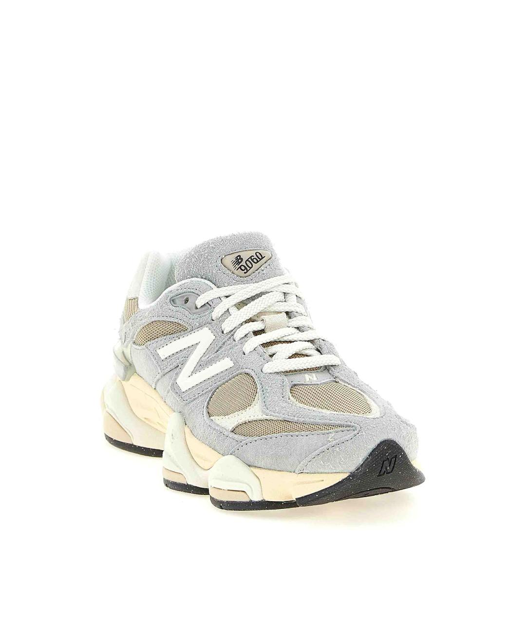 NEW BALANCE Серые замшевые кроссовки, фото 2